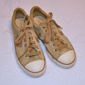 Vintage Converse Suede Low Top Sneakers